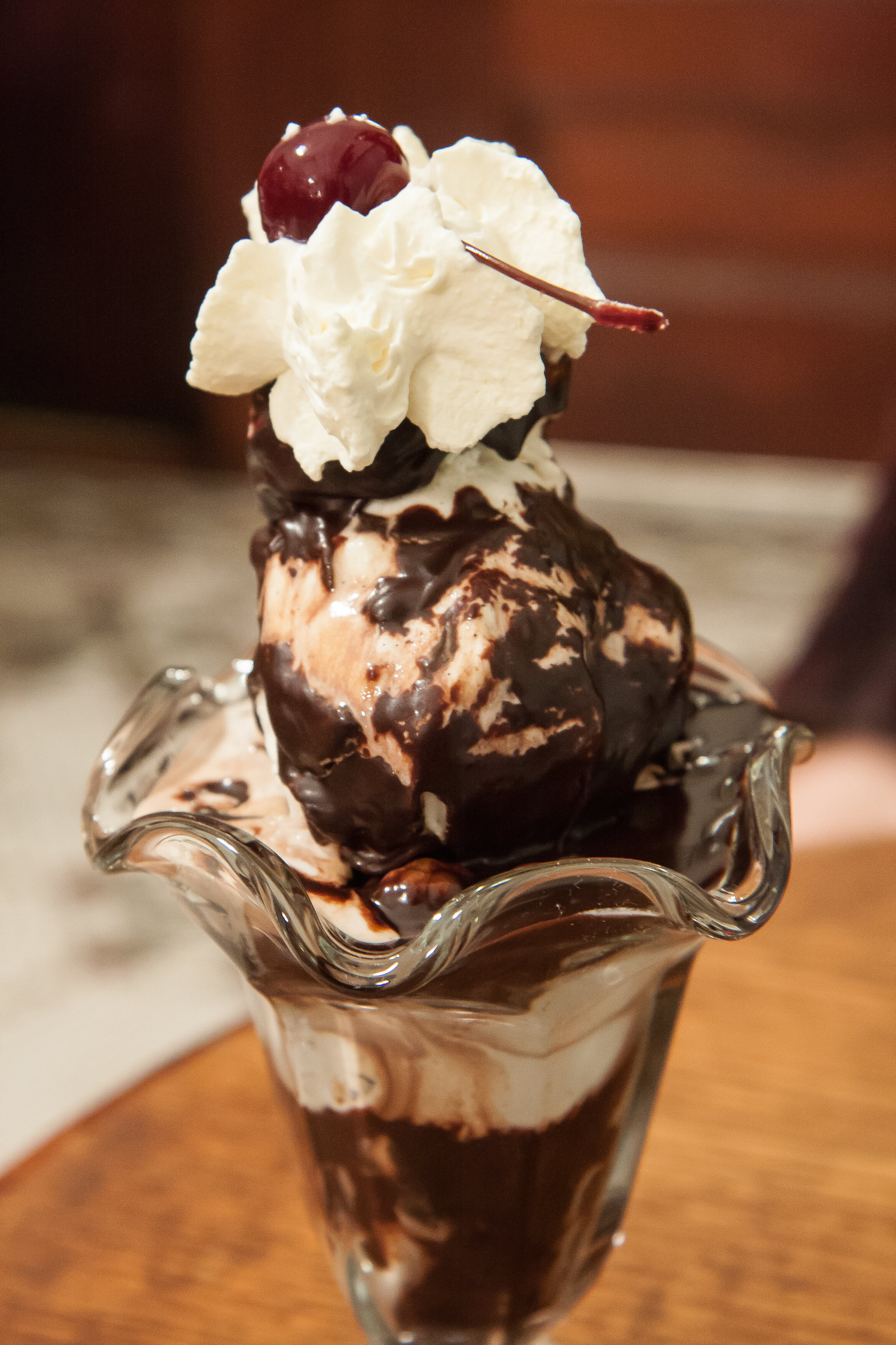 The Franklin Fountain, Philadelphia hot fudge sundae