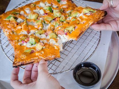 Korean Waffle Pizza Los Angeles