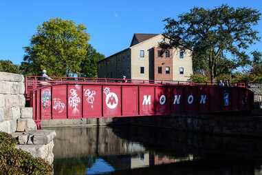 Monon Trail bridge
