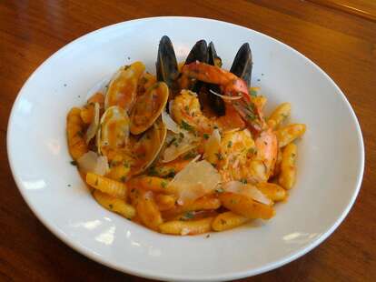 mussels, clams and shrimp house-made pasta