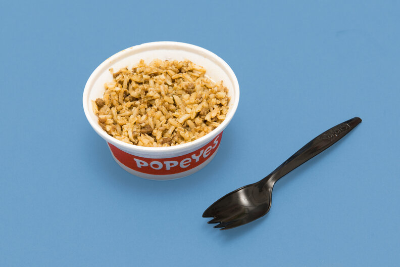 Popeye’s rice and beans
