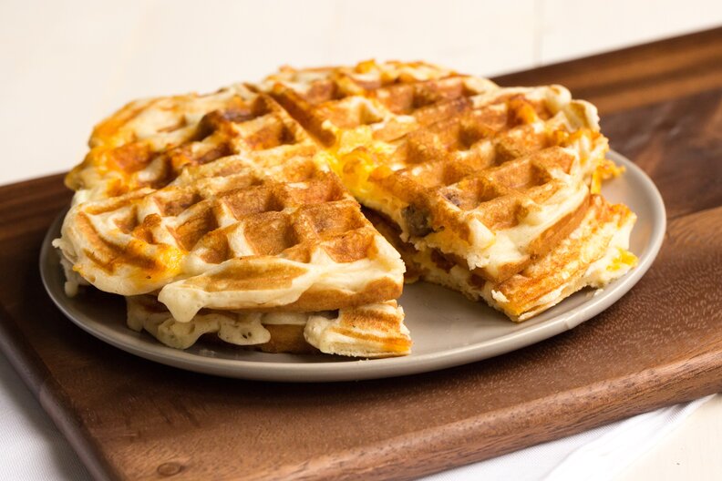 waffle sandwich