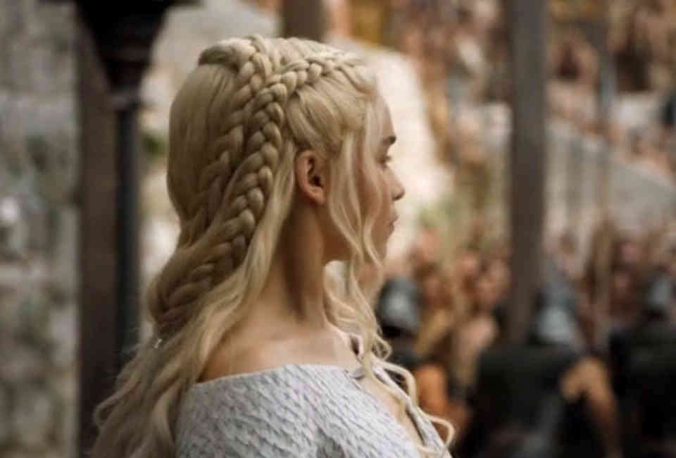 Game Of Thrones Braided Hairstyles On Emilia Clarke Natalie