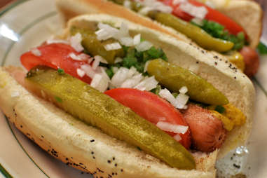 Chicago hot dog