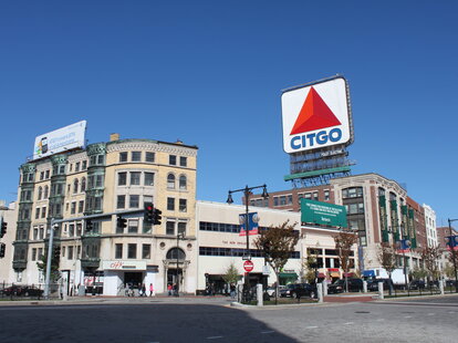 boston skyline citgo sign