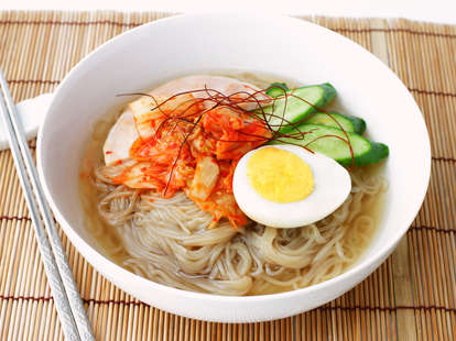 Naengmyeon (Cold noodles)