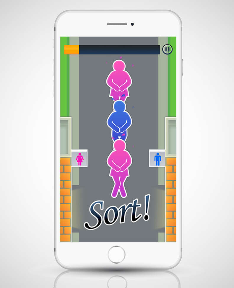 screenshot of toilet time app in iphone 6