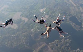 Naked Skydiving: Free Falling & Parachuting in the Nude - Thrillist