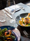 place setting at Cecil in NYC