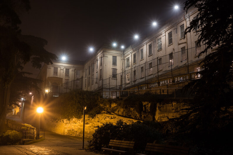 Alcatraz at Night