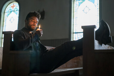 preacher church scene