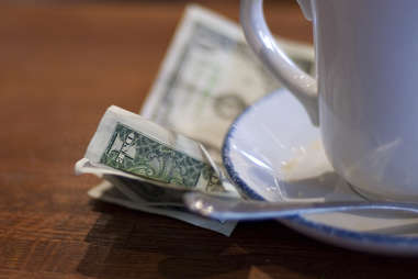 coffee shop tip