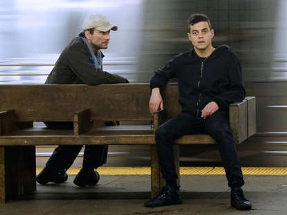 mr. robot christian slater rami malek