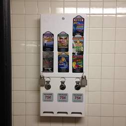 Condom dispenser