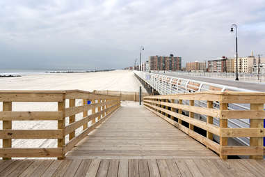 Long Beach, NY boardwalk