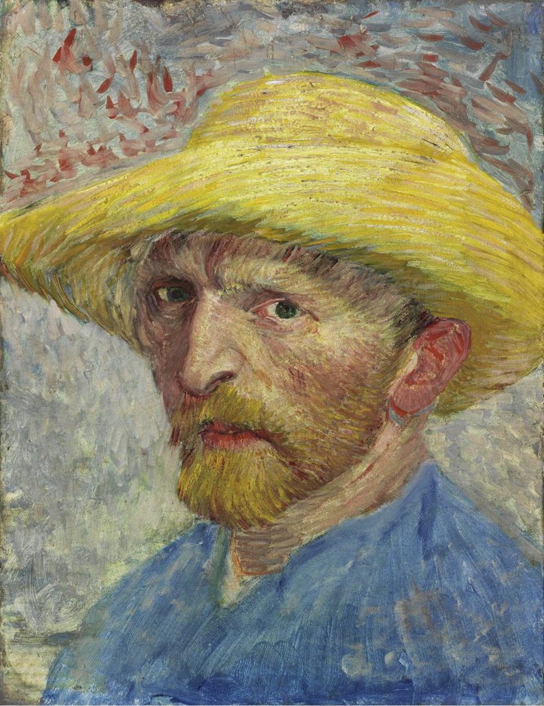Van Gogh self portrait