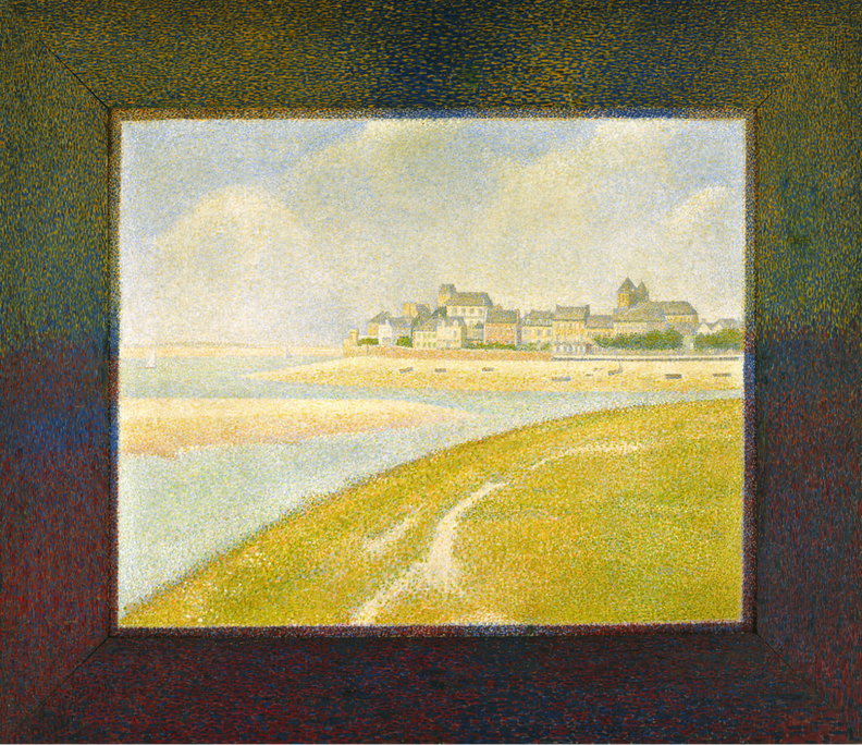 Seurat painting