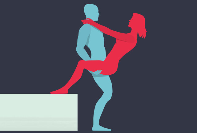 the hanging harden sex position