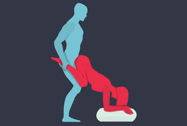 The wheelbarrow sex position