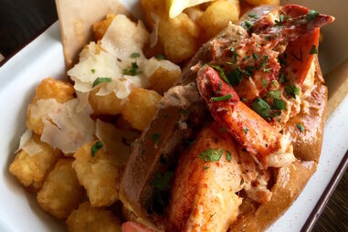 Brown bag lobster roll