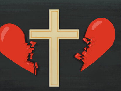 Broken up with for Jesus illustration by Jason Hoffman
