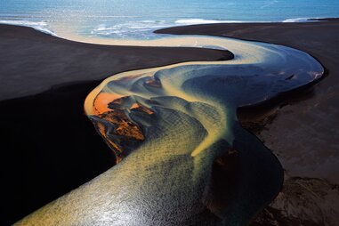 River Delta Iceland National Geographic