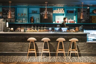 Magnolias Sous Le Pont