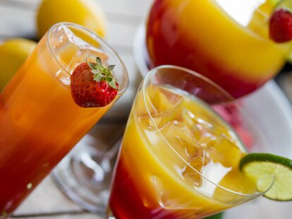 close up of fruity cocktails bartenders don’t want to make