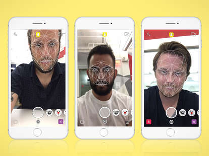 snapchat facial recognition