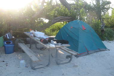 Dry Tortugas camping