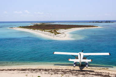 Dry Tortugas water plane