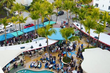 Patio in South Beach