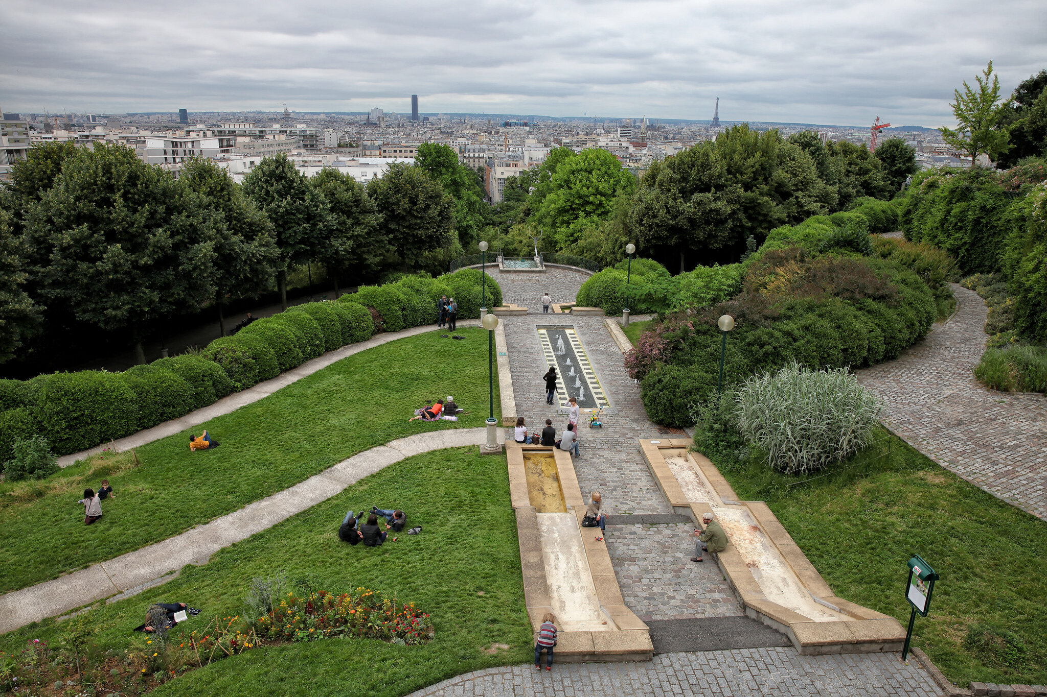 Parc de Belleville Paris