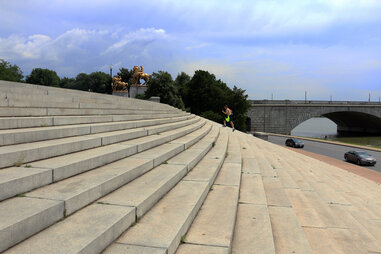 Watergate steps in DC