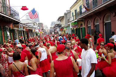 Red dress run NOLA
