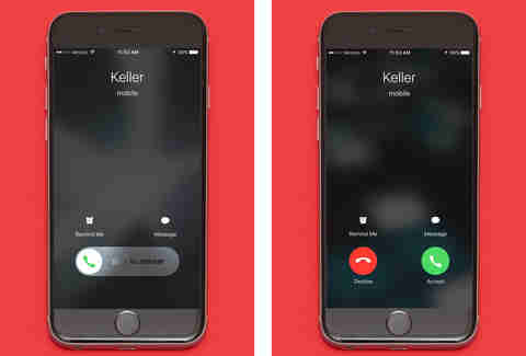 iphone 6s receiving phone calls