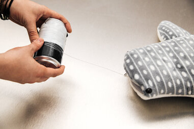 Beer Can fishing pole