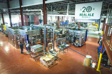 Real ale brewery
