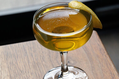 White Negroni at the Trifecta Tavern