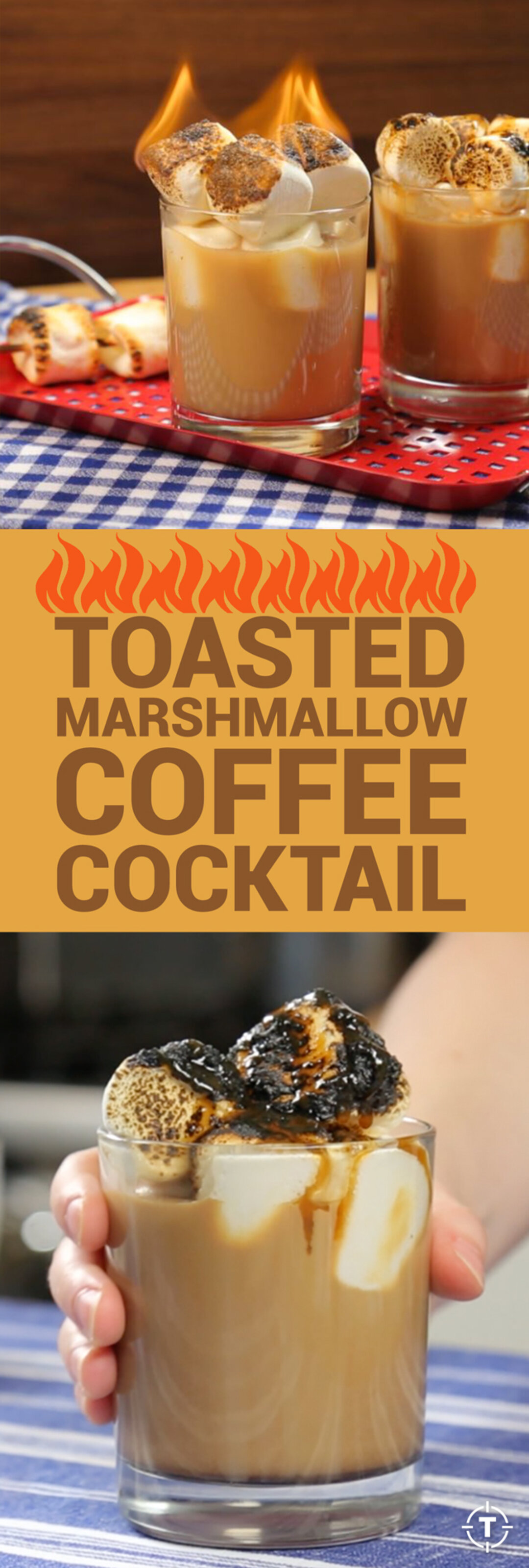 Toasted Marshmallow Coffee Cocktail Recipe Video Thrillist