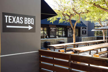 Patio at Horse Thief BBQ