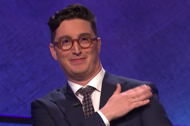 Buzzy Cohen brush shoulder jeopardy