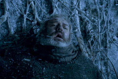 Kristian Nairn during the death of Hodor
