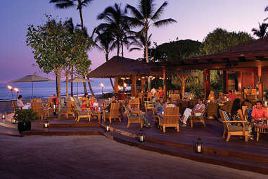 The Patio at the Four Seasons Resort Hualalai