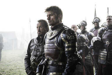 Jerome Flynn joins as Bronn while Nikolaj Coster-Waldau dons Lannister armor again as Jaime Lannister lays siege to Riverrun