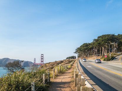san francisco beautiful streets Lincoln Boulevard