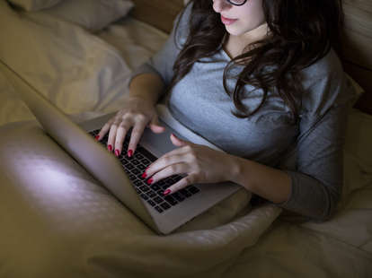 woman on laptop