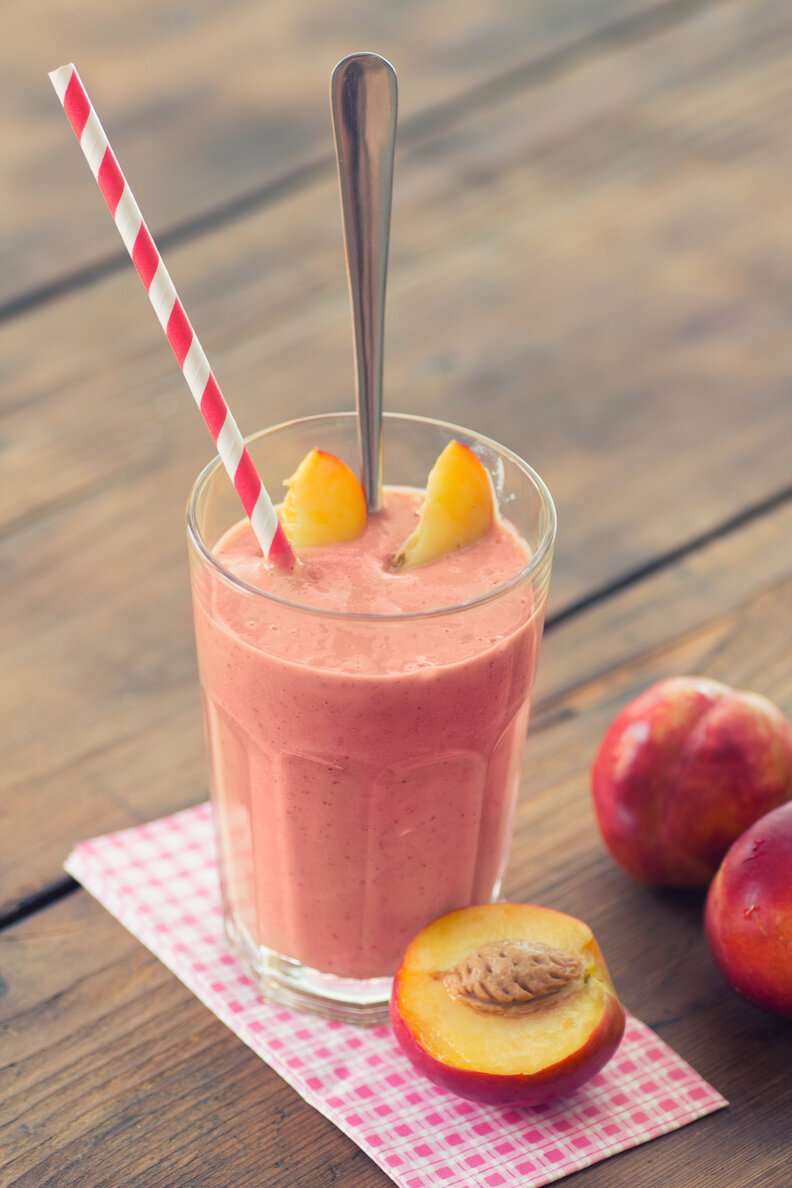 Peach Breakfast Smoothie