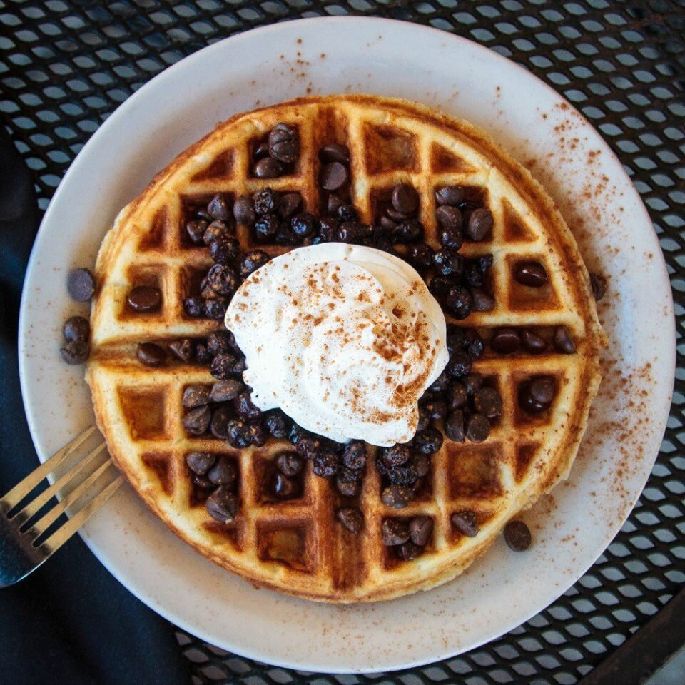 Waffles at Eddie’s Place