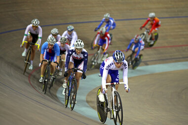 Velodrome Bike Racing